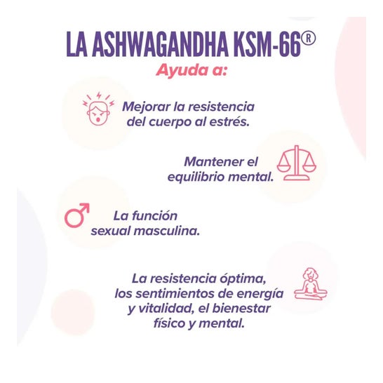 HSN Extracto de Ashwagandha KSM-66® 12:1 600mg 120vcaps