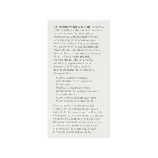Aboca® Alcachofra fito-concentrada 50caps