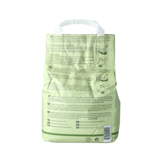 Cateter de Argila Verde Triturado 3 kg