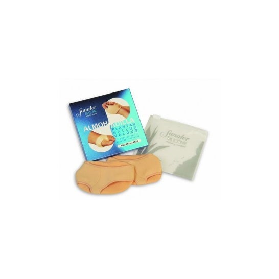 Almofada plantar do silicone de Comforsil Hallux Valgus Sanator 36/38 1ud