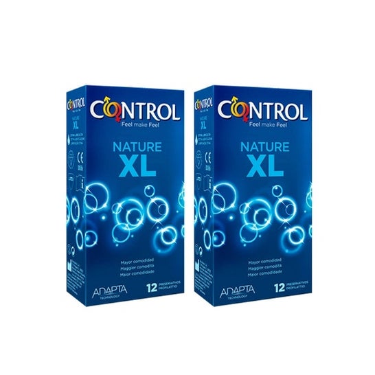 Preservativos Control Pack Nature XL 2x12pcs