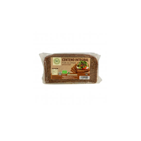 Pão de Centeio Solnatural Alemão Int Bio 500g