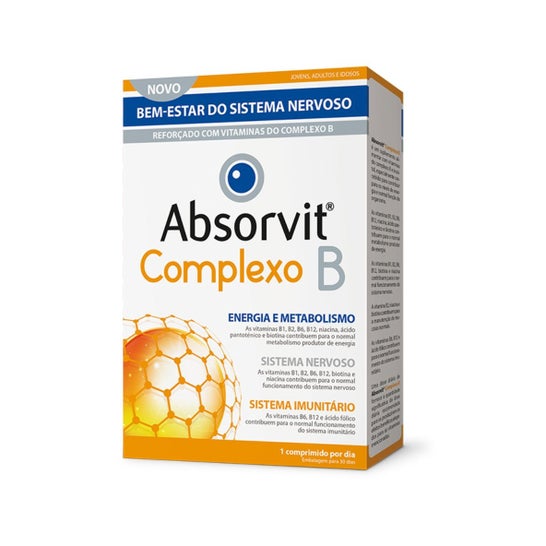 Absorvit Complexo B 30comp