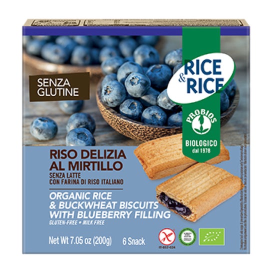 Probios Rice & Rice Arroz Delicia Arándano Alforfón Bio 200g