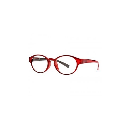 Nordic Vision model Halmstad cor vermelho dioptria +1