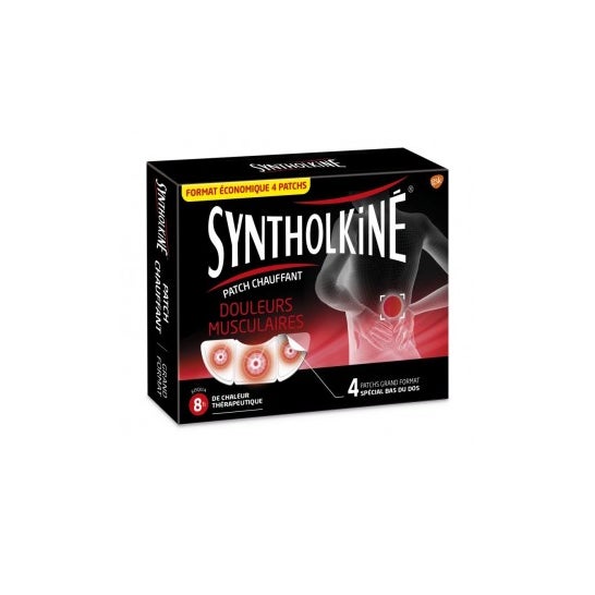 Syntholkine Aquecimento Patch Box de 4 Low Back Specials