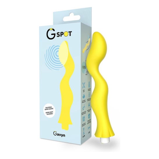 Vibrador G-Spot G-Spot G-Spot Gavyn Yellow 1pc