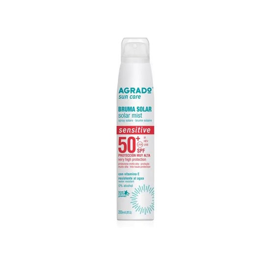 Agrado Sensitive Bruma Solar Spf50+ 200ml