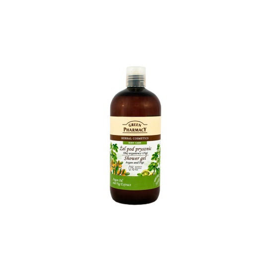 Gel Duche Farmacêutico Verde Com Argan E Figs 500ml