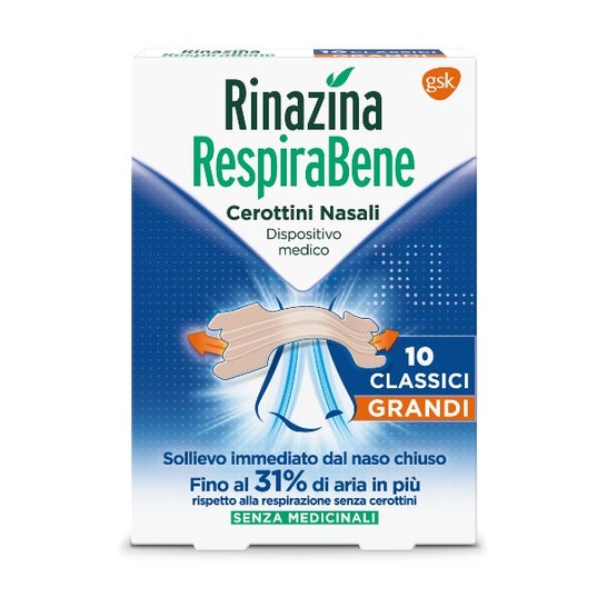 Rinazina Respiração Cl Cl Gr 10Pcs