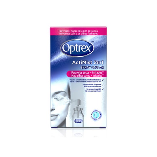 Optrex Actimist 2 em 1 spray para olhos secos e irritados 10ml