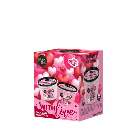 Organic Shop Conjunto de Cuidados Corporais With Love