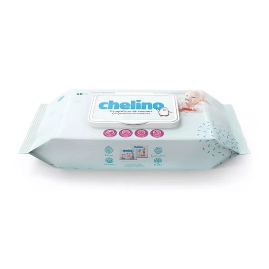 Chelino Fashion & Love Toalhitas Infantis 60unids Chelino Fashion & Love Toalhitas Infantis 60unids