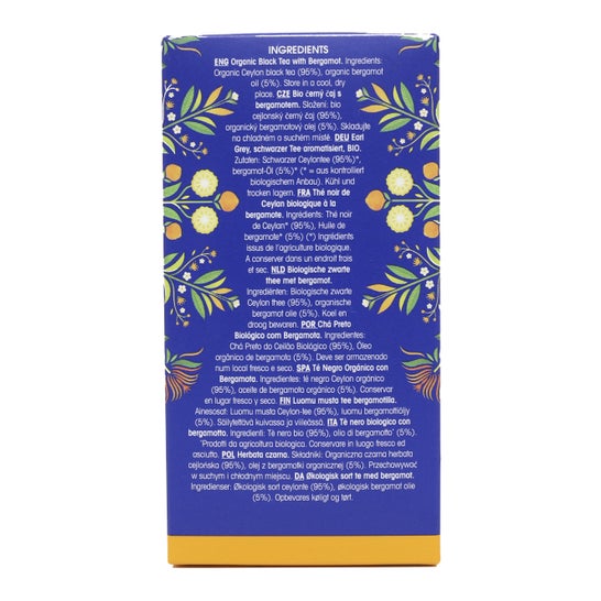 Portuguese Tea Shop Earl Grey Tea Organic Infusions 20 Sachets