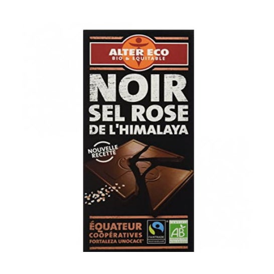 Alter Eco Dark Chocolate com Sal dos Himalaias Bio 100g