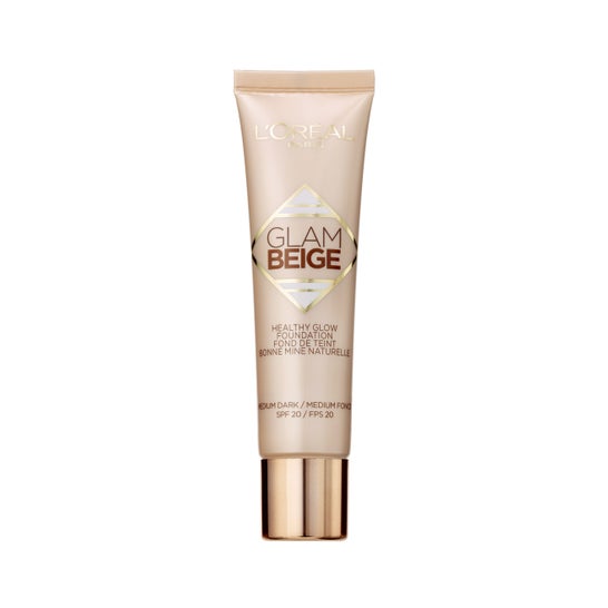 L'Oreal Glam Beige Foundation Nro 40 Dark Medium 30ml