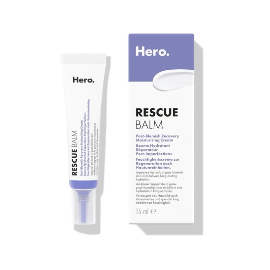 Hero Rescue Balm Hidratante Reparador Pós-Imperfeições 15 ml