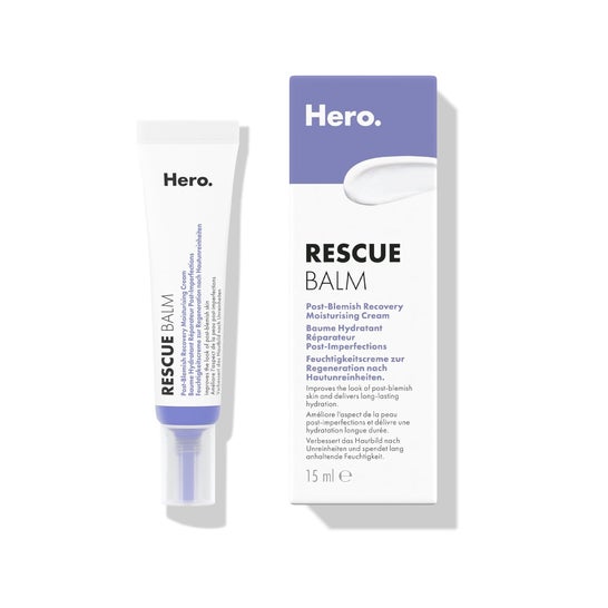 Hero Rescue Balm Hidratante Reparador Pós-Imperfeições 15 ml