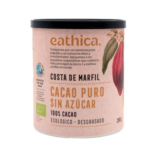 Eathica Cacao Pó Puro Eco 280g