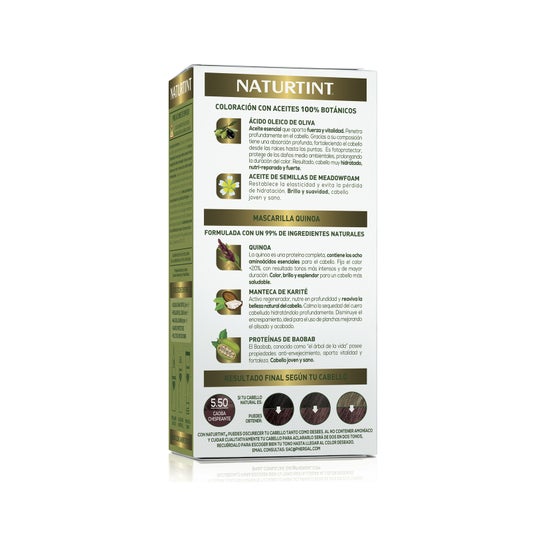 Mancha Naturtint 5,50 Mogno Espumante