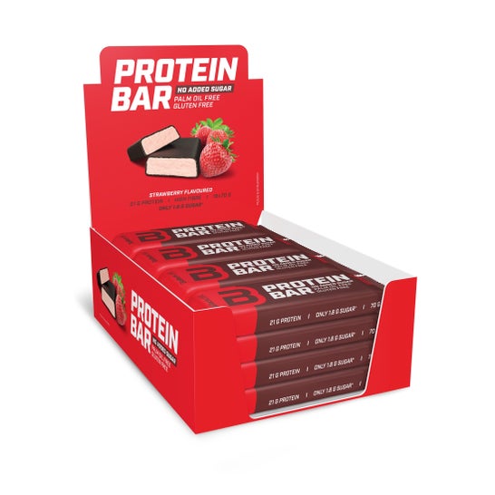 BioTech USA Protein Bar Morango 16x70g