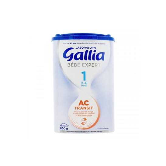 Gallia Expert Action Colics Transit 1Er Idade 800 Gramas