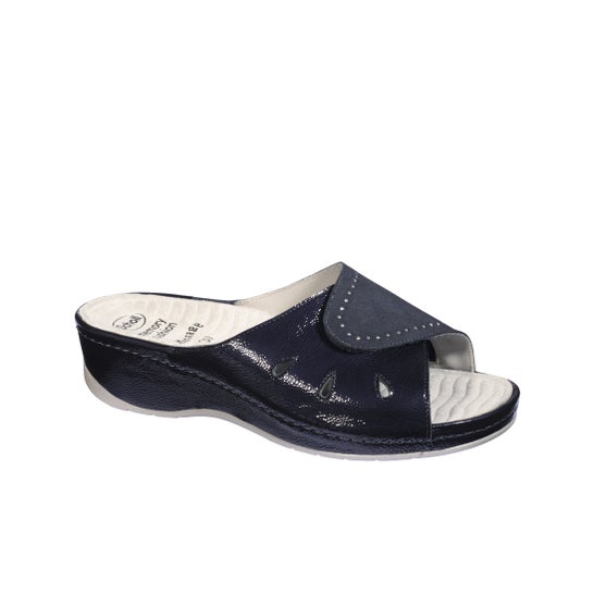 Scholl Sandalia Nives Azul Marino Talla 39 1 Par