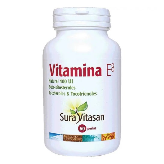 Sura Vitasan Vit. E8 400Ui 60Pérolas Sura Vitasan Vit. E8 400Ui 60Pérolas