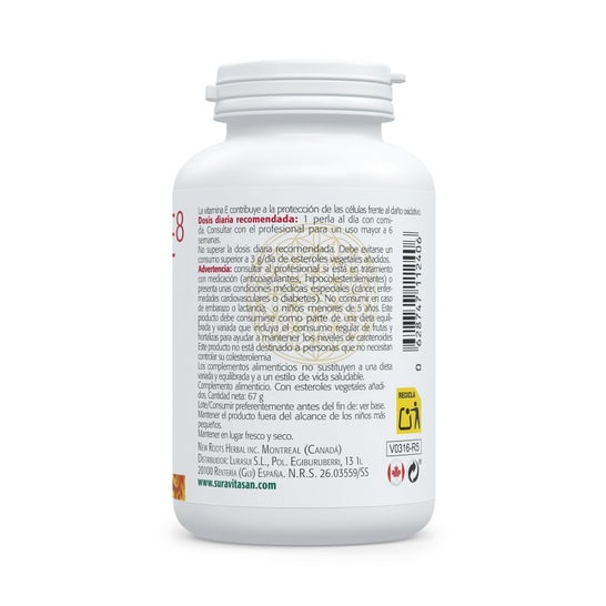 Sura Vitasan Vitamina E8 400Ui 60 Pérolas