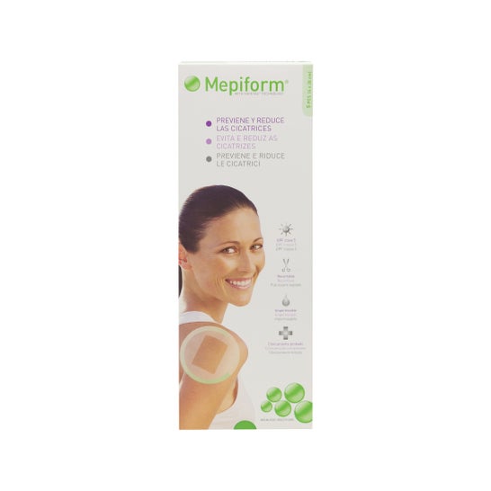 Mepiform redutor de cicatriz silicone folha 4x30cm 5 unid.