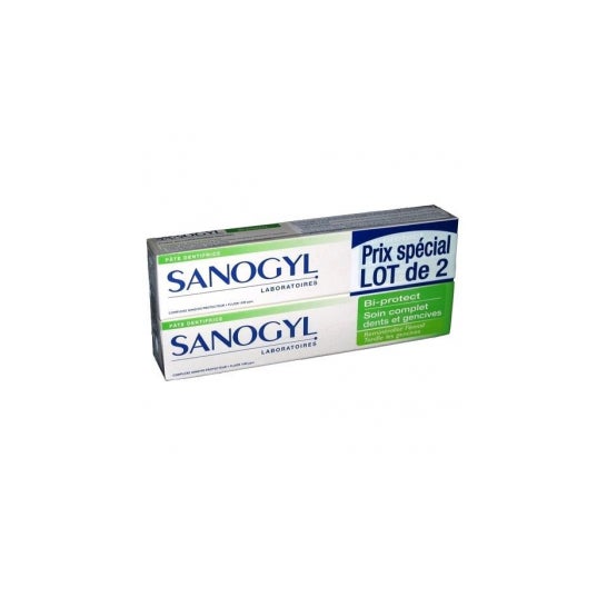 Creme Dental Sanogyl Biprotect 2 x 75 ml