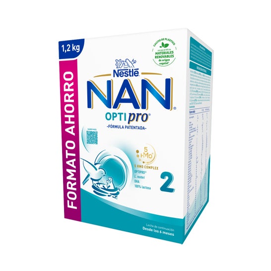 Nestlé NAN Optipro 2 Formato de Poupança 1,2kg