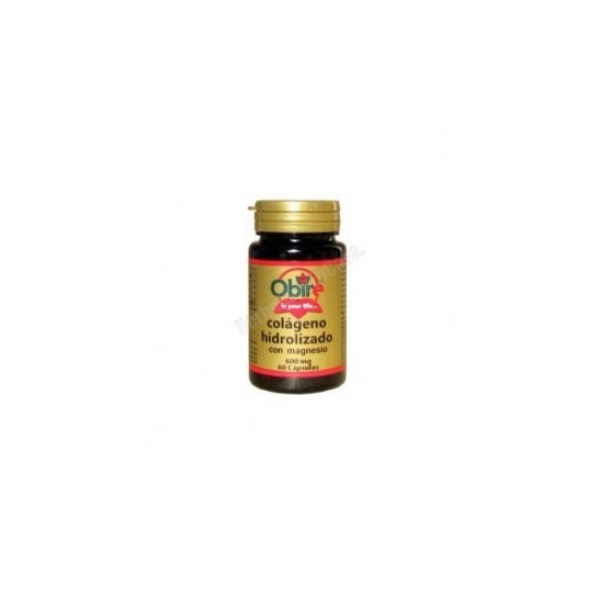 Obire Colágeno Marinho Hidrolisado + Magnésio 60cáps