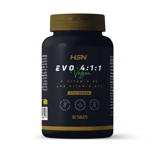 HSN Evo 4:1:1 BCAA's 4:1:1 + Vitaminas B6 & B12 120 Pastilhas