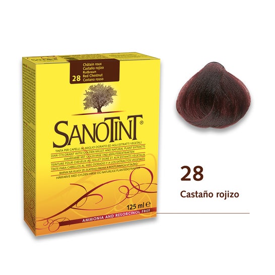 Santiveri Sanotint Tint Classic 28 Red Chestnut 125ml