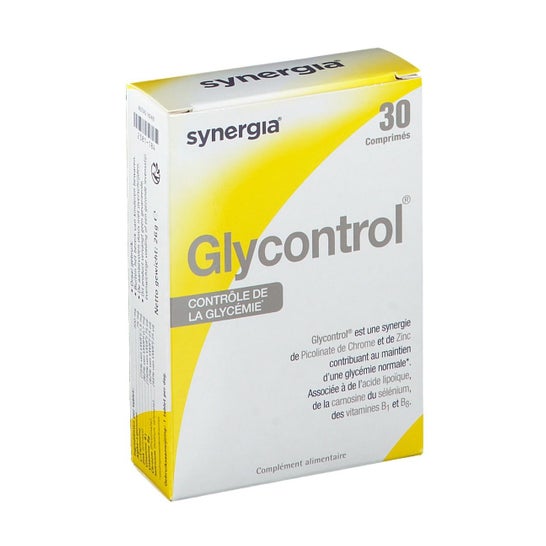 Synergia - Glycontrol 30 comprimidos
