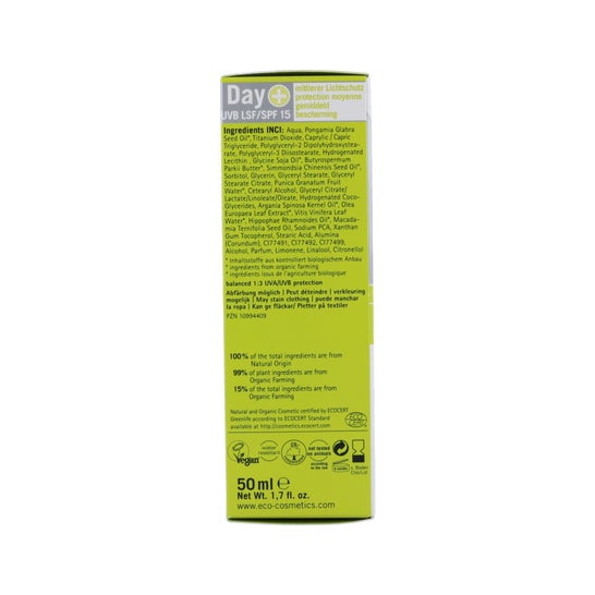 Creme Facial Eco Cosméticos Spf15 50 Ml