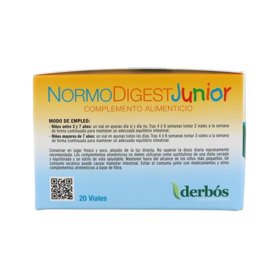Derbos Normodigest Junior 20 frascos