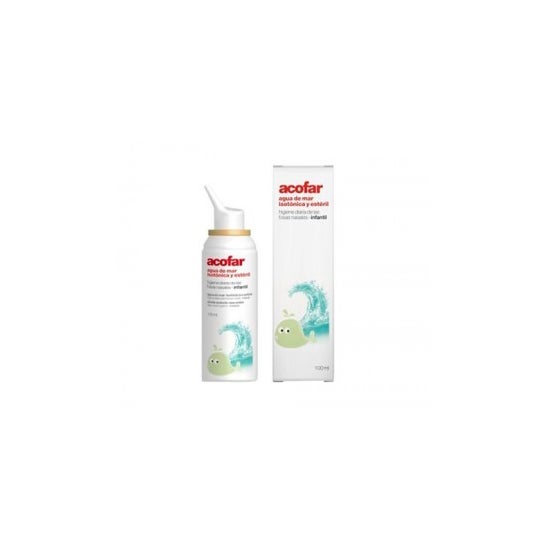 Água do mar isotônica Acofarbaby para crianças 100ml