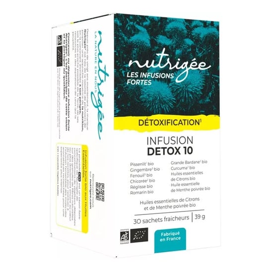 Nutrigée Detox 10 Infusão 30 Sachês Nutrigée Detox 10 Infusão 30 Sachês