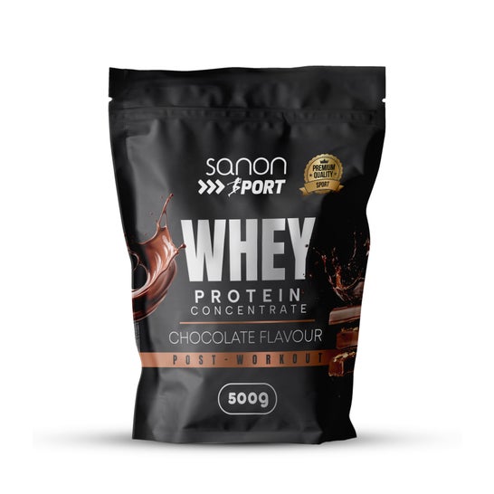 Sanon Sport Proteína Whey 80% Chocolate Belga 500 g