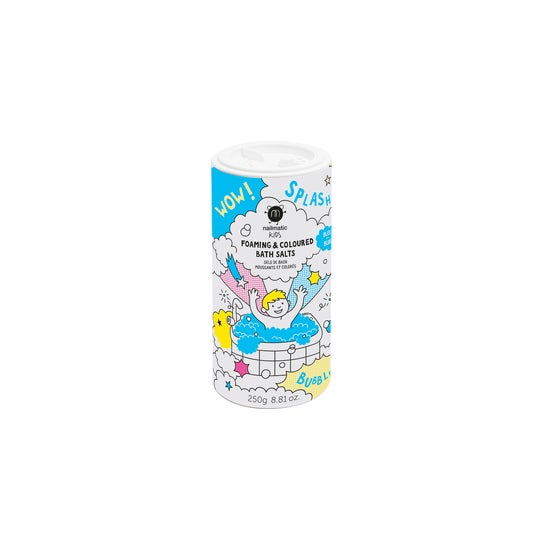 Nailmatic Kids Sal Baño Espumosa Azul 250g