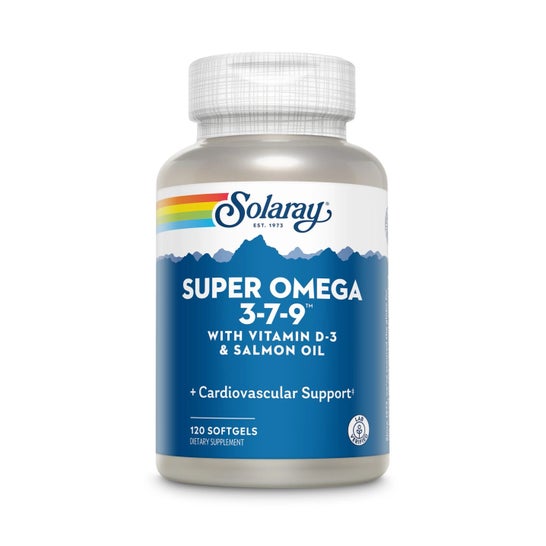 Solaray Super Omega 3-7-9 120 pérolas
