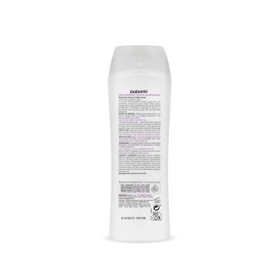 Babaria Creme Corporal de Amêndoas 400ml