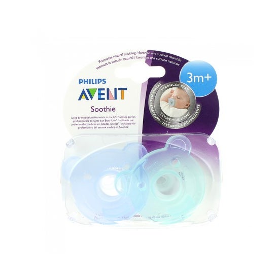 Philips Avent Chupete Soothies 3M+ Niño 2uds