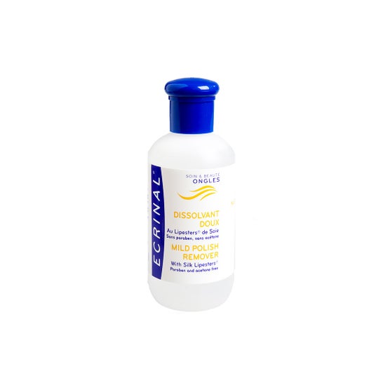 Ecrinal removedor de solvente suave com lipsters de seda 125ml