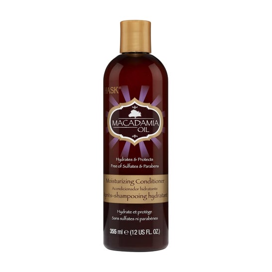 Hask Macadamia Oil Condicionador Hidratante 355ml