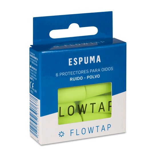 Flowtap Tampões de Espuma 6 unid.