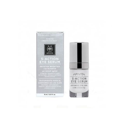 Apivita 5-Action Eye soro contorno dos olhos 15ml