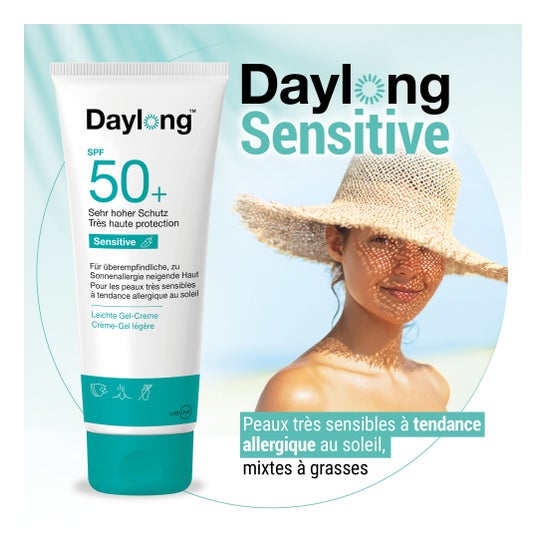Daylong Sensitive Crème Gel légère SPF 50+ 200 ml